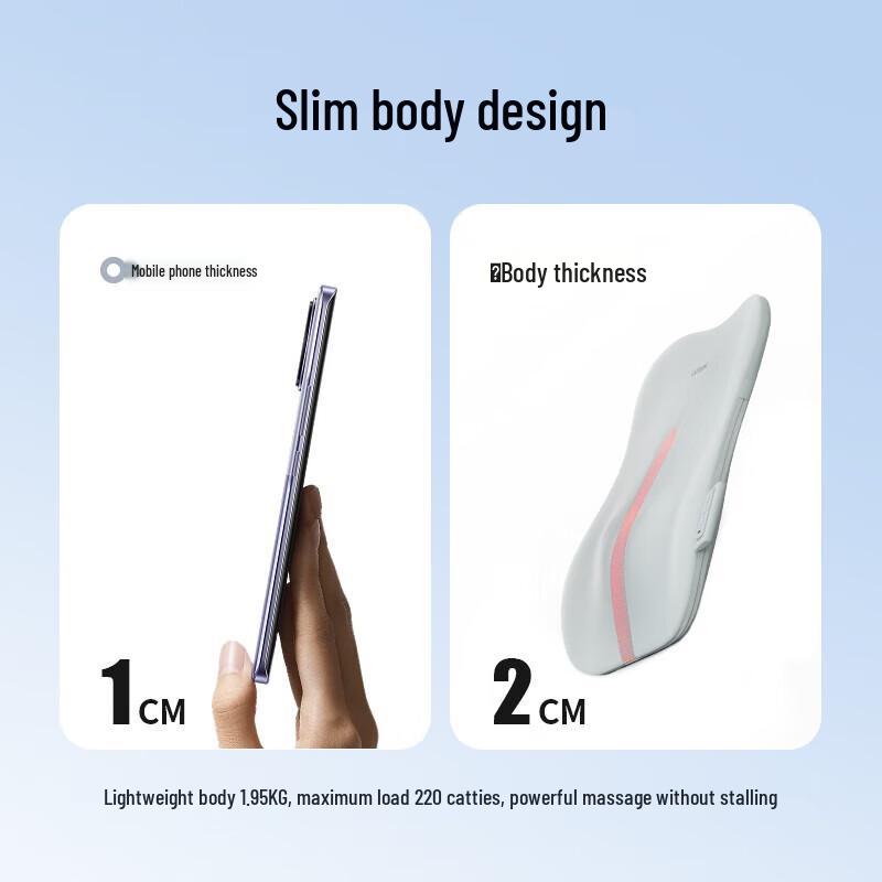 MINISO Lumbar Back & Neck Massager Cushion with Heat