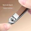 Portable Anti-Splash Manicure Set: 8-Piece Nail Clippers & Tools
