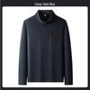 Men's Autumn/Winter Stand-Up Collar Fleece Sweatshirt: Warm Half-Zip, Long-Sleeve, Fashionable & Versatile for Outdoor Sports.