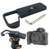 Aluminum Alloy Camera Baseplate for Z30 Mirrorless Cameras Vertical Slide Design and Tripods Compatibility