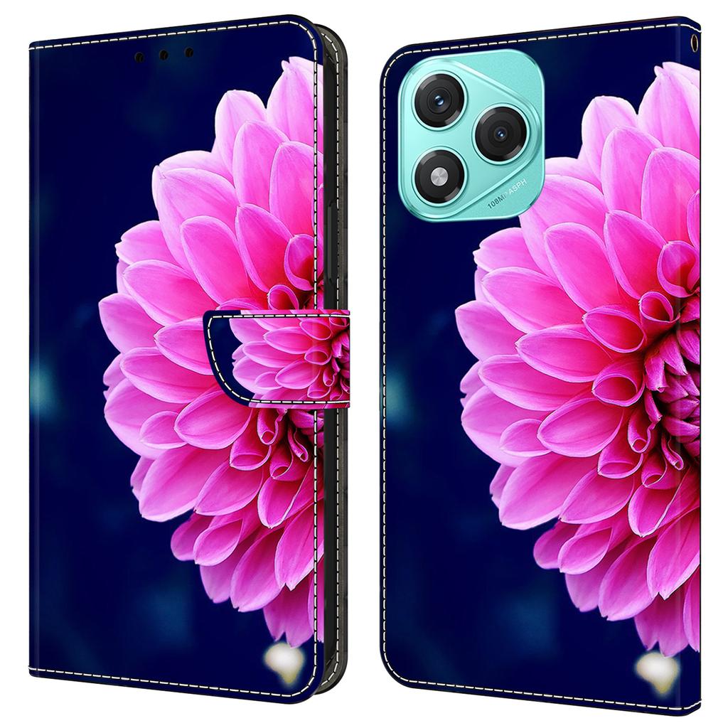 Für Honor 400 Lite 5G Hülle 3D Muster PU Leder Brieftasche Handyhülle mit Ständer