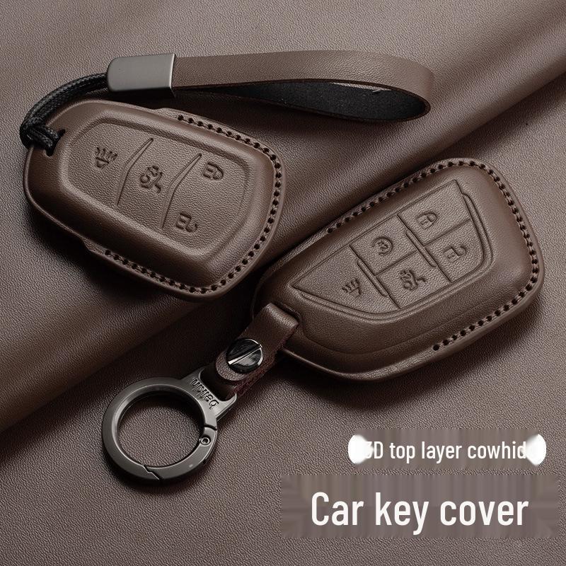 Cadillac Key Case for CT5, CT4, CT6, XT4, XT5, XT6 - Car Bag Buckle Shell