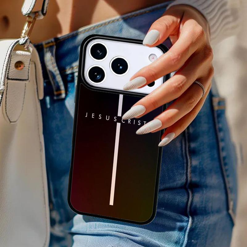 Bible Jesus Christ Christian Quotes soft Phone Case For iPhone 17 Air 14 15 13 12 Max Cover For Apple 16 16e 11 Pro Max Plus