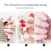 24pcs sheet Waterproof Double Sided Fake Nail Glue Sticker Transparent Gel Nail Tape