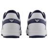 Emporio Armani EA7 Round Toe Lace-Up Low-Top Sneakers Unisex Sneakers Blue X8X189XK404U458