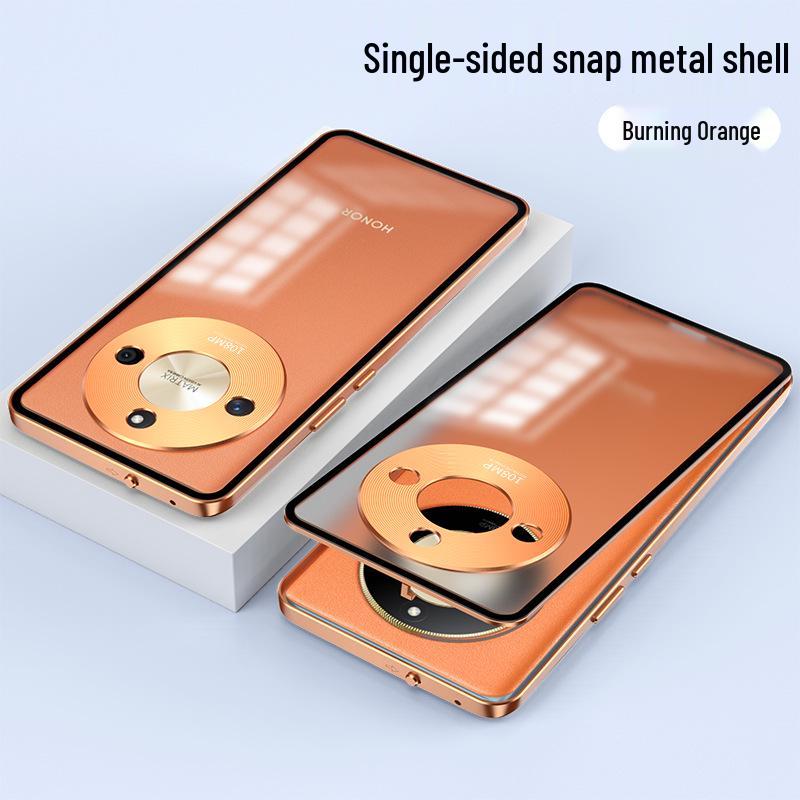 Honor X50gt Magic7Pro Anti-Fall Metal Frame Snap-On Phone Case