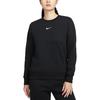 Nike Sportswear Phoenix Fleece Lined Crew Neck Athleisure Sweatshirt Women's Black/Sail White DQ5752-010