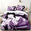 Hyuga Hinata 3pc set Perfect for bedroom use Comfortable bedding set includes a duvet cover and two pillowcases Ideal birthday or Christmas gift