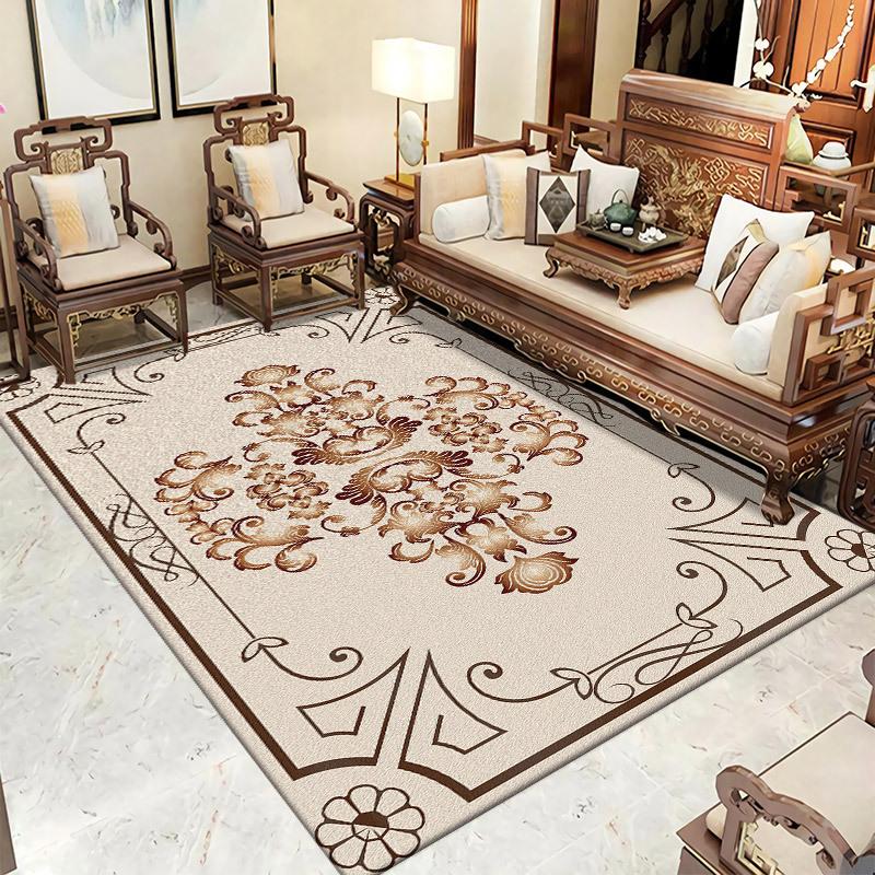 

Ковер для гостиной Декор Ковры большой площади для спальни Моющиеся Мягкие Коврики для отдыха Противоскользящие 100*160cm
