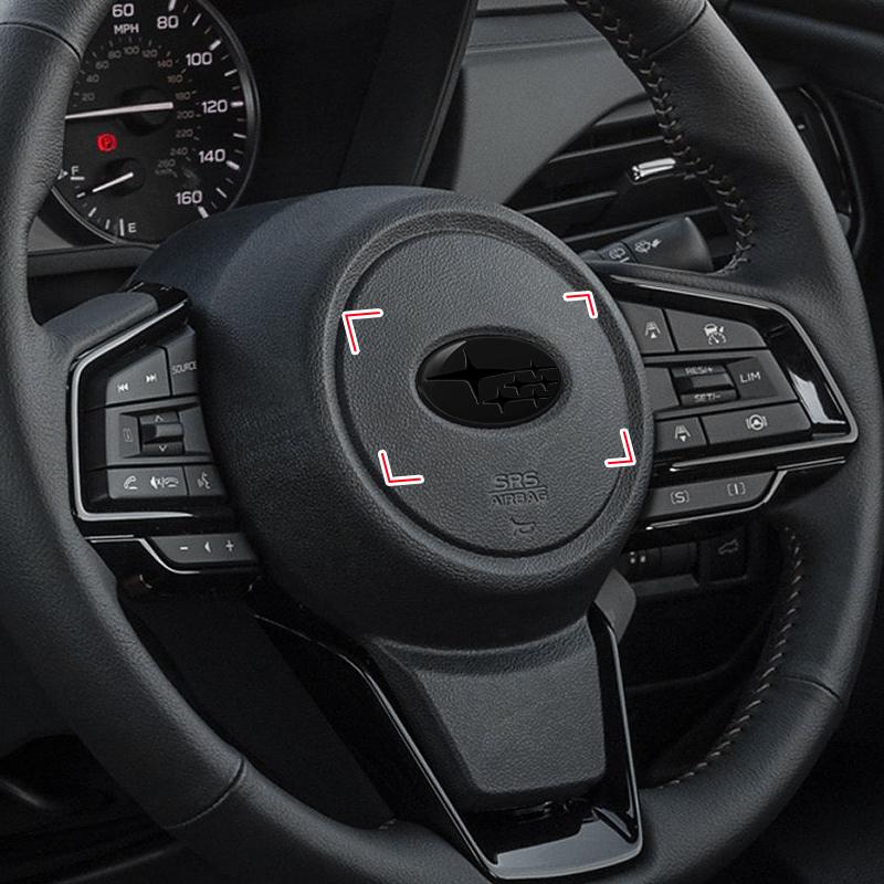 1 buc. Autocolant Volan Auto Emblema Decal Insignă Decor Accesorii Pentru Subaru Forester SG5 SH SJ Impreza XV Legacy Outback WRX STI GC8 Tribeca