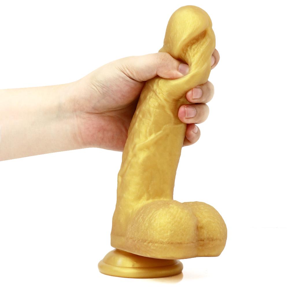 Oversized Dildo Realistic Huge Penis Giant Phallus Long Soft Silicone Suction Cup Anal Sex Toys for Women Vagina Masturbator