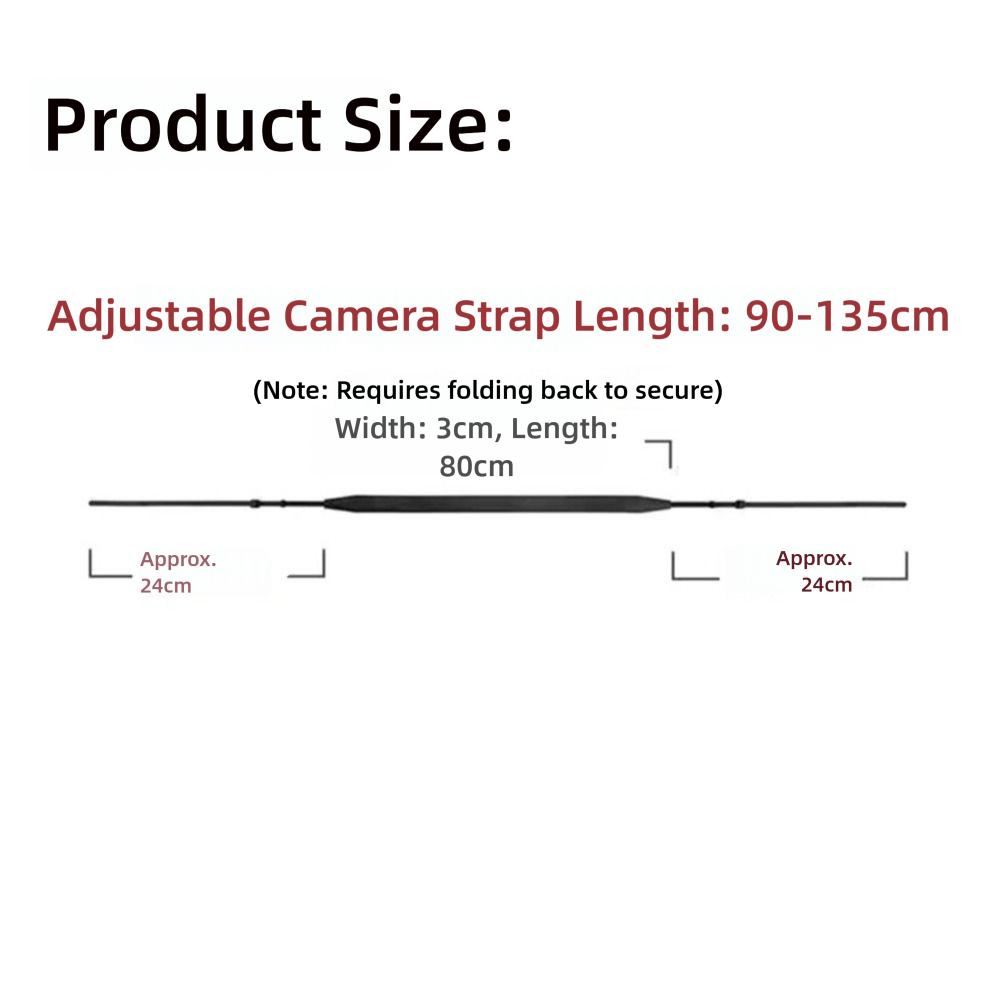 Mikro pasek ze skóry PU dla Canon G7x Nikon Fujifilm Sony Zv-1 Wygodna dekompresja