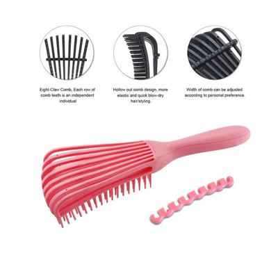 1PCS Octopus Comb Multi-function Hairstyle Smooth Hair Ribs Fluffy Scalp Massage Comb Suitable for Curly Hair Brush