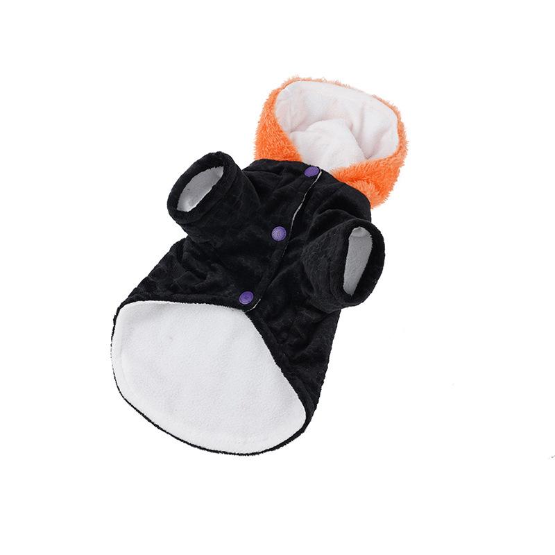 Halloween Dog Funny Costume Set, Pumpkin Head Pet Personalized Transformation Dog Costume