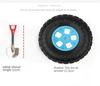 Car tail decoration sticker Ornaments Mini Off-Road Trunk Small Spare Tire 3d stereo Decoration