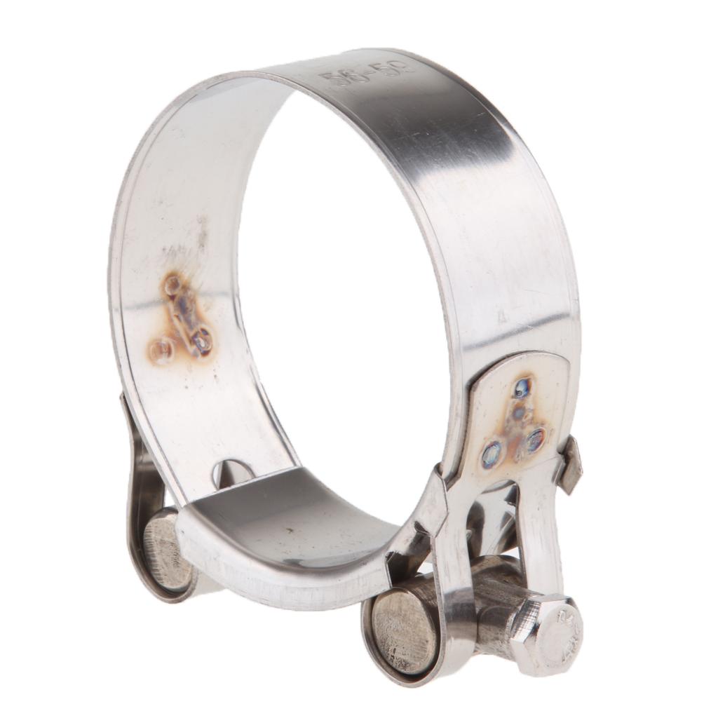 Stainless Steel Exhaust Sleeve Clamps Clip Replace for Motorcycles  Exhaust