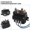 Universal 12V 24V 250A Winch Remote Contactor Winch Control Solenoid Relay Twin Wireless Remote Recovery For Car Jeep Motorcycle