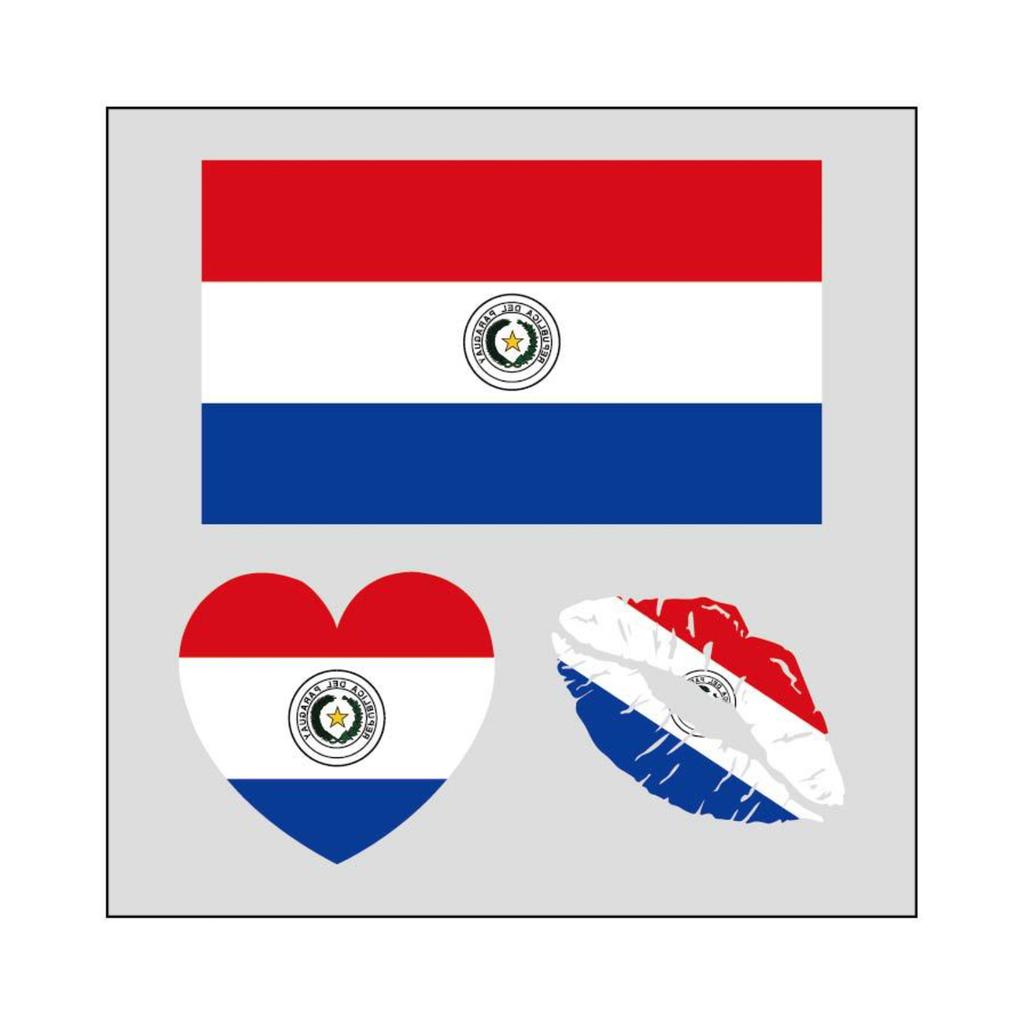 Flag Football Fan Tattoos/Face Stickers, Event Cheering Props, Suitable For Adults And Children.