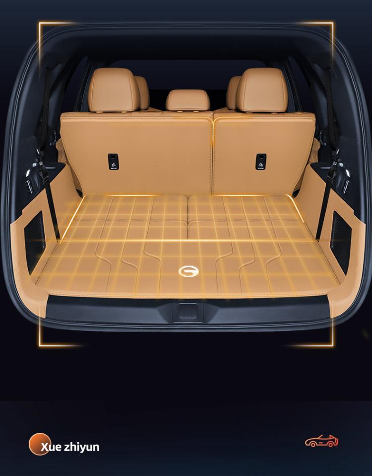2024 Trumpchi ES9 Genuine Leather Trunk Mat - Complete Interior Modification Accessory