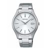 SEIKO SELECTION SBPX143 S Series Mens Watch Solar Powered Date Calendar Equipped Dial White Stainless Steel Pair Model