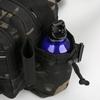 Fishing Tackle Backpack Lure Box Gear Storage Bag Fanny Pack for Men Fly Fishing Backpack with Rod Holder Sling Shoulder Bag