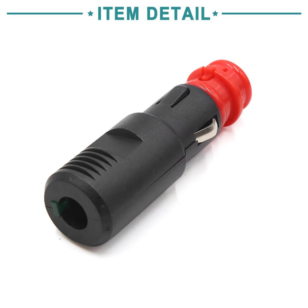 ACROPIX Universal 24V Car Cigarette Lighter Socket Charger Plug Outlet Adapter Connector - 1 Pack