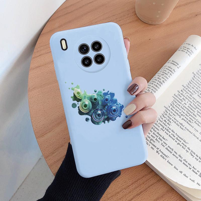 For Honor 50 Lite Huawei Nova 8i Phone Case Fashion Leopard Print Cover Soft Silicone Shockproof Fundas For Honor 50Lite Coque