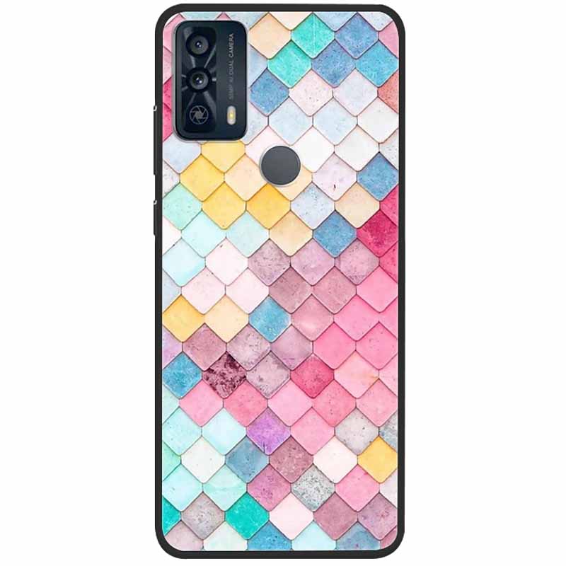 Funda For TCL 20B Case 6159K Silicone Soft Fashion TPU Phone Cover for TCL 20B Case for TCL 20B 20 B Bumper Protective TPU Shell