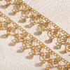 Cross Retro Tassel Necklace with Rhinestone Clavicle Chain - Elegant French-Inspired Jewelry for Women