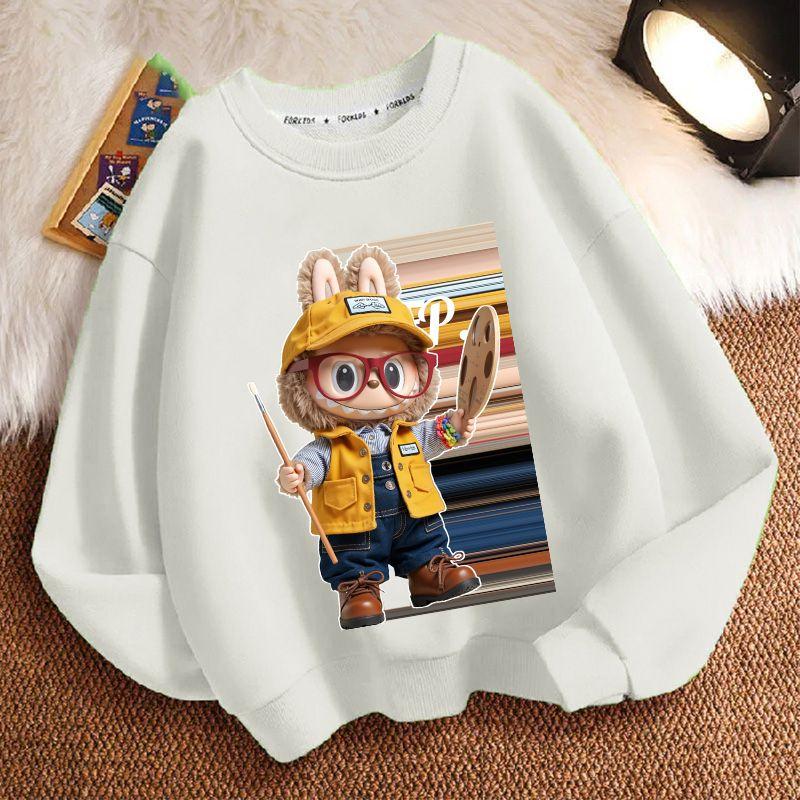 Loose Hoodies for Children, Fashionable Long-sleeved Hoodies for Boys and Girls in Spring and Autumn