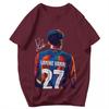 Men T Shirt Lamine Yamal Awesome Summer Y2K Graphic Crewneck Unisex Clothing T Shirts
