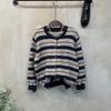 C S In The Room Mika Color bloCk Stripe Knit Cardigan 3Color C