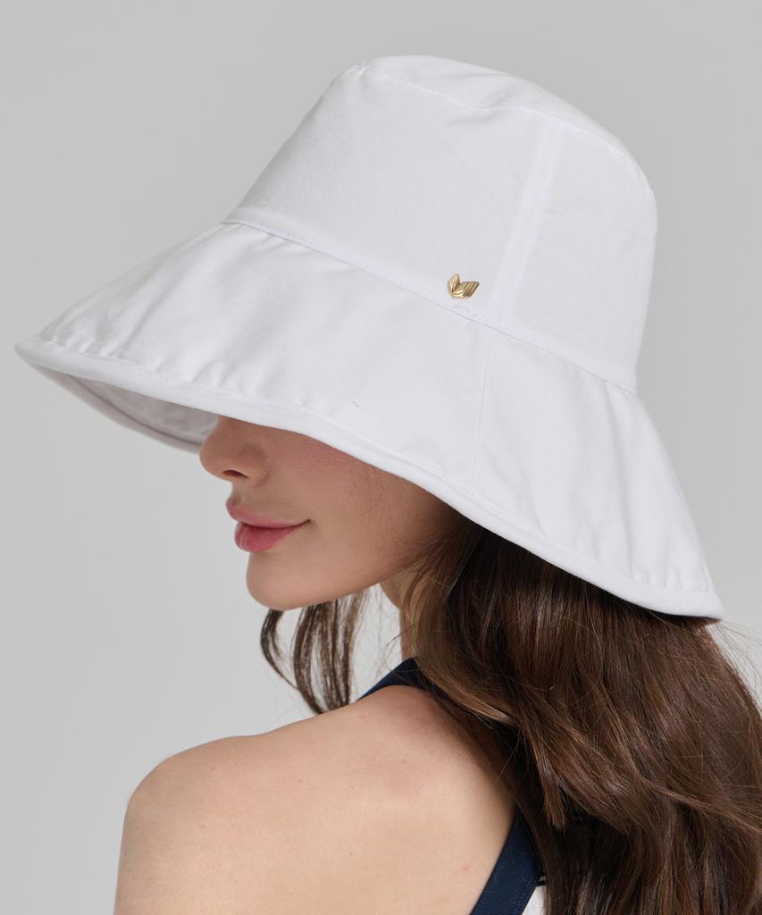 Koipeu Cotton Wide Bucket Hat Cf091Ht111