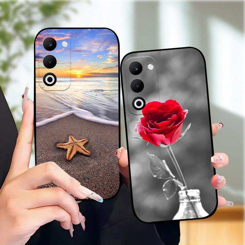 For Oppo A5 A5m CPH2727 A5i Pro 4G Case Fashion Luxury Painted Back Cover For Oppo A5 5G Soft Silicone TPU Bumper