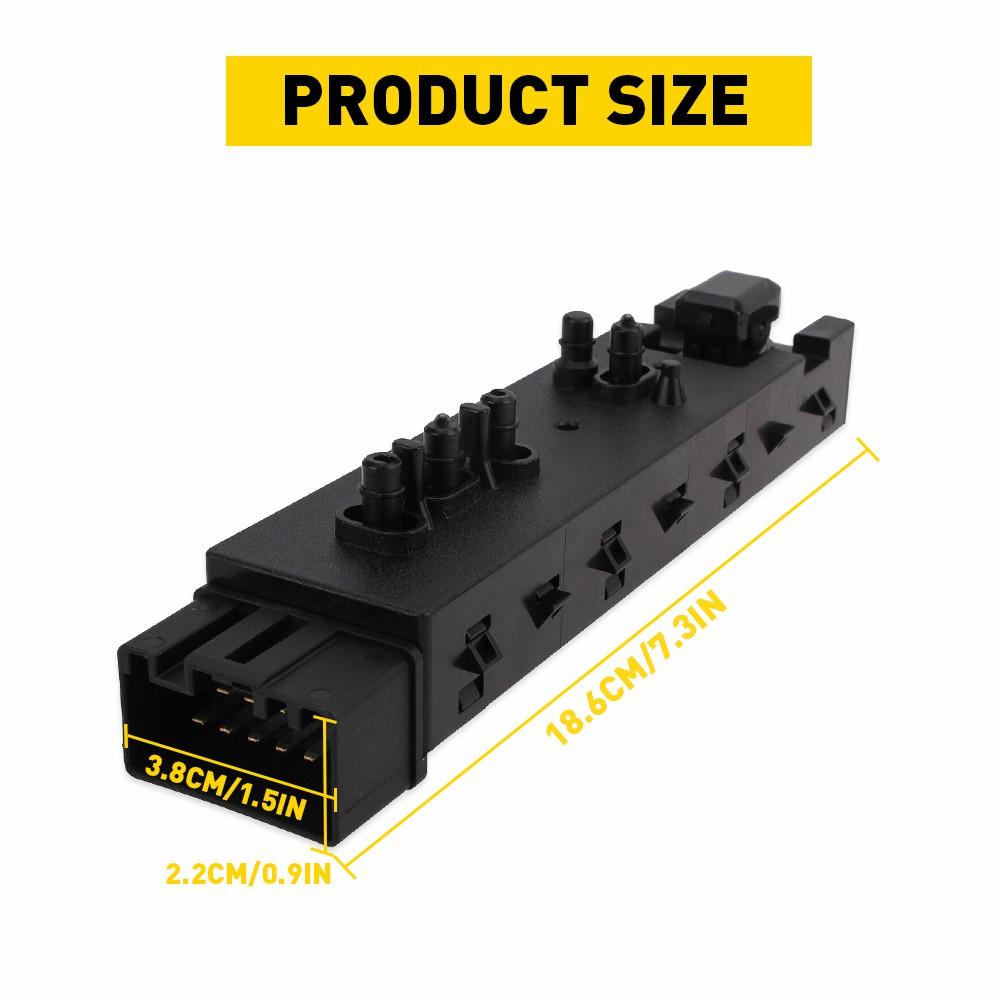 Front Right Seat Adjuster Switch For Ford F150 F250 F350 F450 F550 Escape Expedition Explorer Lincoln MKT MKX MKZ Navigator