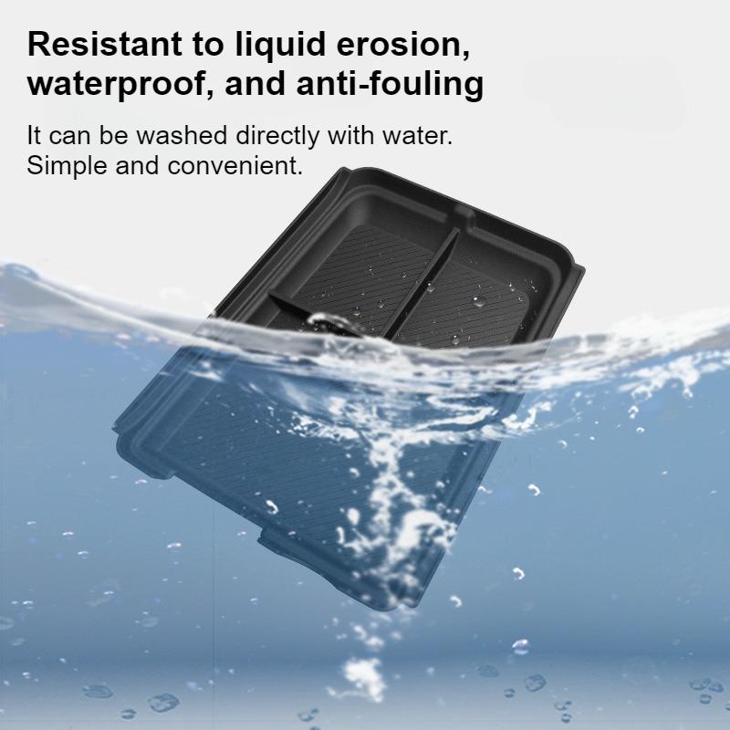 For Leapmotor C10 2024-2026 Center Console Lower Storage Box Armrest Storage Tray Organizer Case Auto Car Interior Accessories