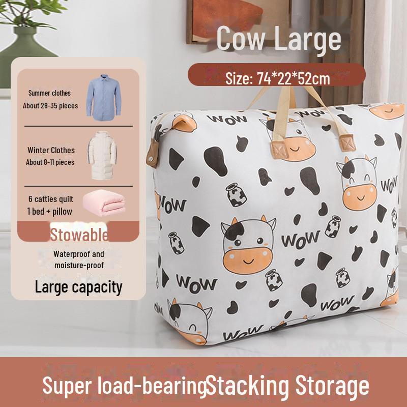 Портативная стеганая сумка с рисунком для хранения одежды и постельных принадлежностей для детского сада Large 742252 859₽