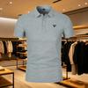 High Quality Men's Golf Sports T-shirt with Simple and Fashionable Collar Polo, Summer Short Sleeved T-shirt Casual Top