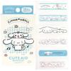 General Medical Device First-Aid Bandages, Cinnamoroll Cute, 18 Bandages (6 Designs X 3 Sheets), Standard Size, 19 X 72mm, Made In Japan, Character Ba