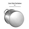 Caitang Zhizao 304 Stainless Steel Commercial Soup & Stew Pot with Lid