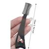 Delicate Finish 3-In-1 Eyelash Brush Long Wear Eyeliner Aid Tool  Makeup Artist