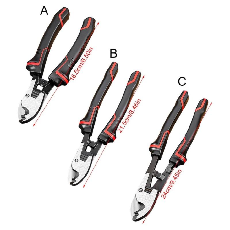 Noiseless Professional Quiet Cable Cutter Shear with Alloy Steel Suitable for Electricians Heavy Wire Cutting