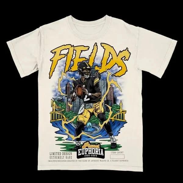 Justin Fields Steelers Tee L