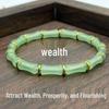 TK Handmade Glazed Bamboo Bracelet - Prosperous Abundant Wristband