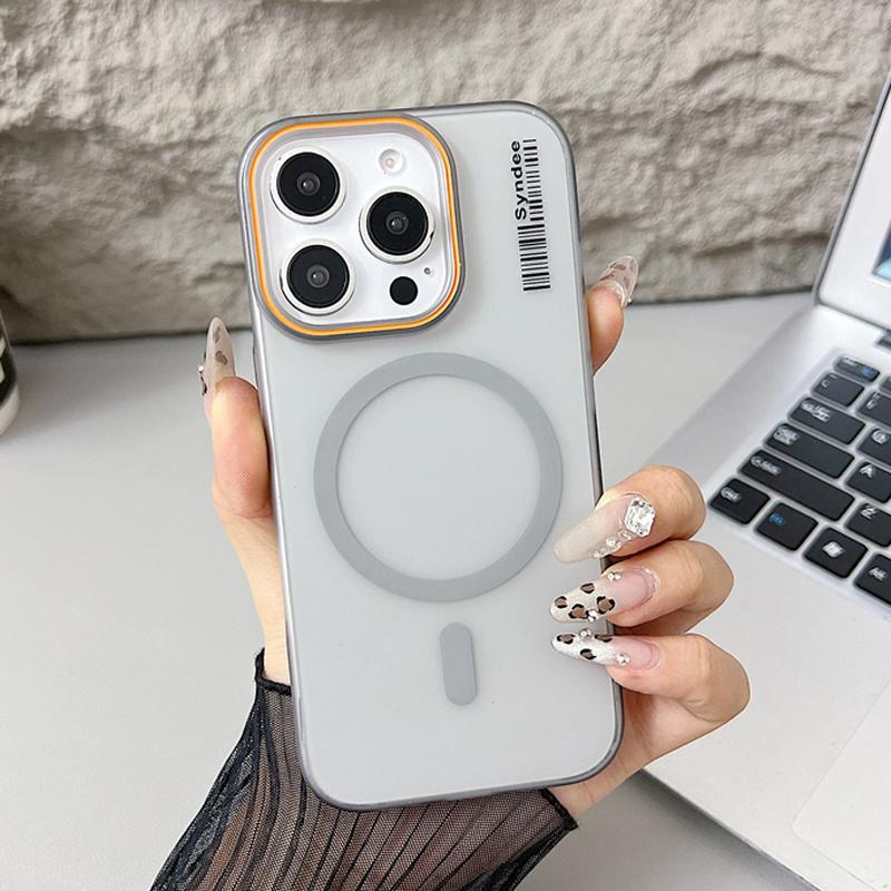 Luxury Transparent PC Hard Magnetic For Magsafe Phone Case For iPhone 16 15 14 Plus 13 12 11 Pro Max Wireless Charging Matte Cover
