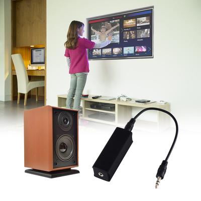 Ground Loop Noise Isolator Eliminating Audio Noise Effectively for Car Audio System Home Speaker