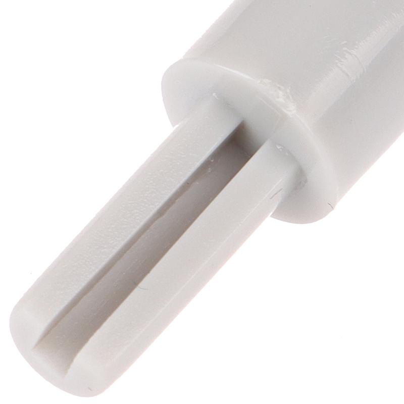 2/4Pcs Mixer Potentiometer Lengthening Shaft Grey Plastic Extension Shaft