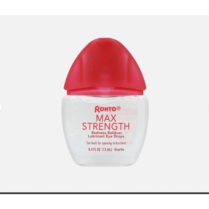 Goutte Anti-rougeurs - ROHTO - Max Strength - Soulagement Instantané - 13ml - Fabriqué au Japon