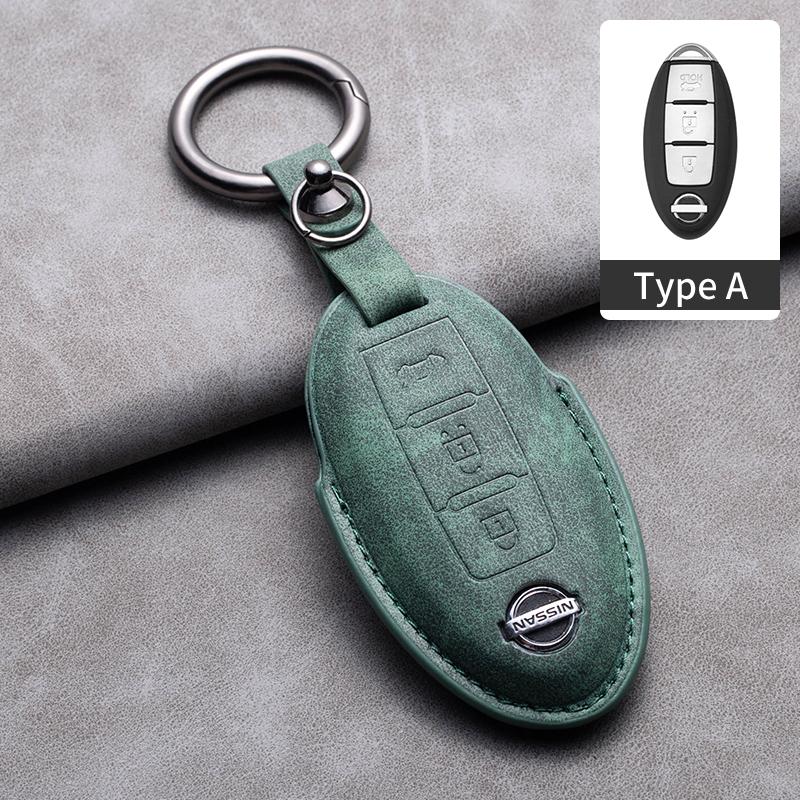 Car Key Remote Case Cover Holder For Nissan Tiida Qashqai J11 J10 Micra Kicks Altima X-Trail Fuga Navara Leaf Note Sentra Murano