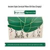 Yun Jin Silk Blend Mugwort Scented Cervical Pillow with Removable Washable Cover
